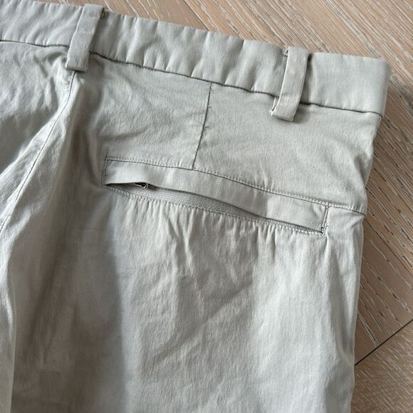 lululemon Commission Pant Classic *Swift Cotton 28" Birch Beige Sz30 - Picture 6 of 13